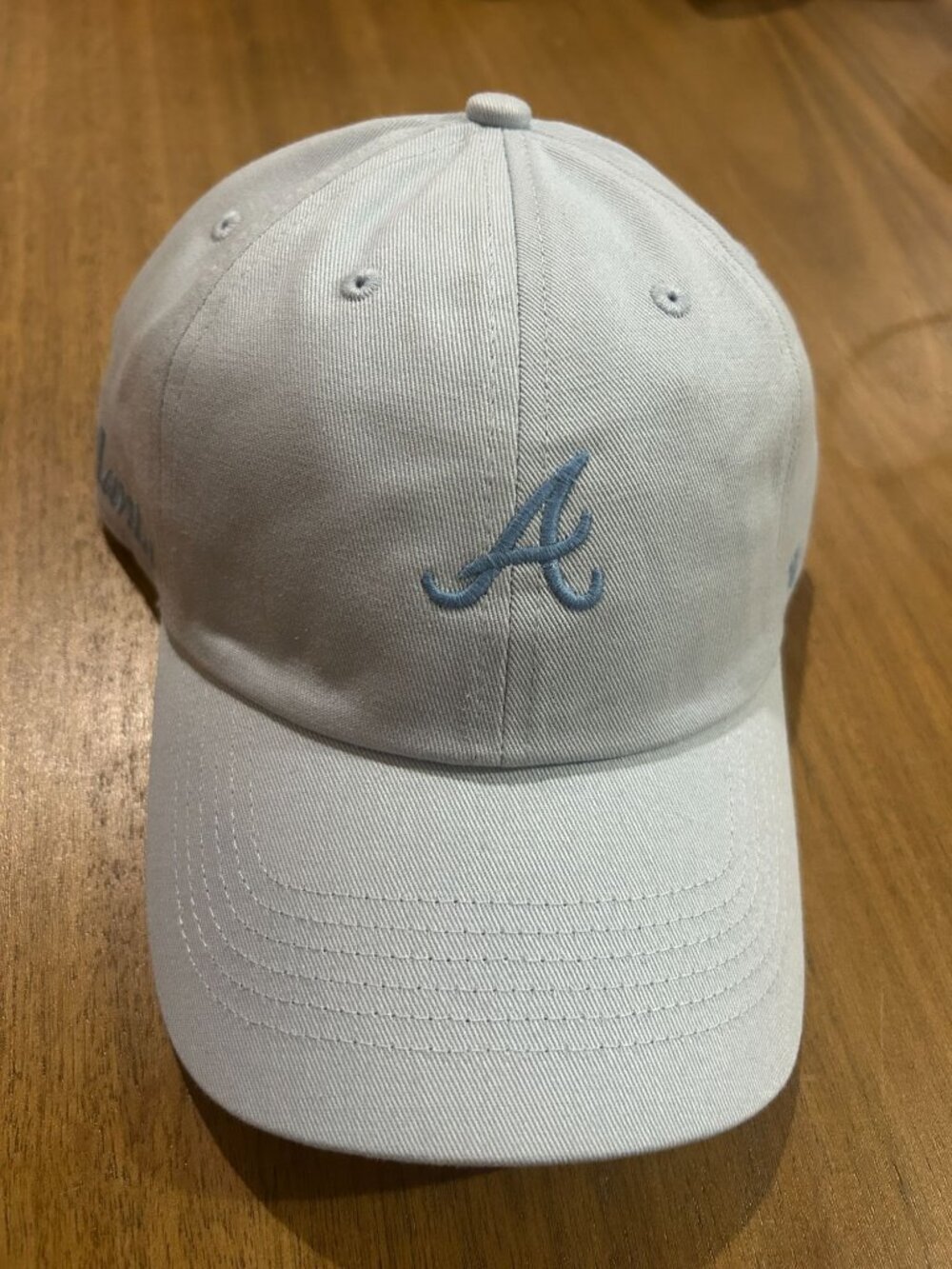 NWT Atlanta Braves '47 Womens Baby Blue Adjustable Baseball Cap MSRP $38